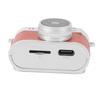 Small Keychain Digital Camera 2K HD Retro Compact Portable Video Recorder Camera for Travel Study Recording