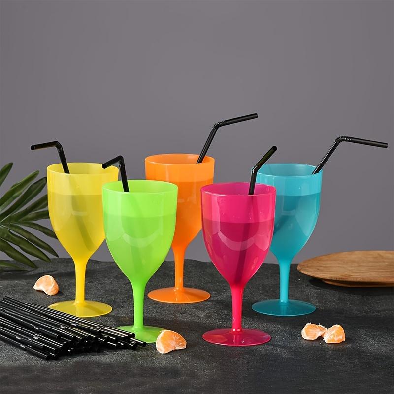 500pcs Black Straws (0.23*8.27 Inches), Disposable Straws, Juice Straws, for Party Decoration, Beverage Cocktail Supplies, Cocktail Straws