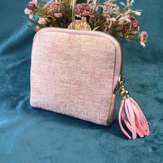 Tassel Pendant Jewelry Zipper Bag Large Capacity Travel Storage Pouch for Ring Bracelet Jewelry Organizer
