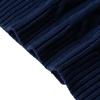 Polo Ralph Lauren Sweater Pony Embroidered V-Neck Single-Breasted Long Sleeve Kids Sweater Navy-Blue 323925717-006