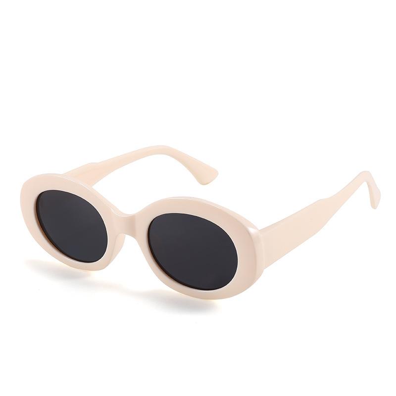 Stylish Polarized Childrens Sunglasses Oval Frame Summer Outdoor Uv Protection