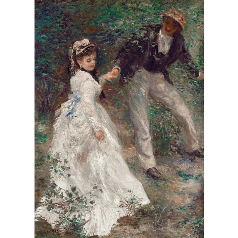 Vintage Romanticism Couple Painting Posters and Prints Canvas Printing Romantic Wall Art Picture for Living Room Home Decor Gift