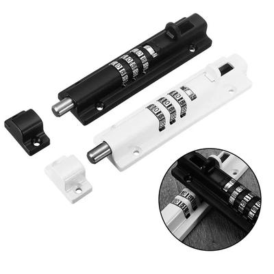 Door Bolt Password Lock Sliding Combination Code Bolt For Gate Garage Cabinet Anti-theft Home Hardware Gate Safety Door Lock