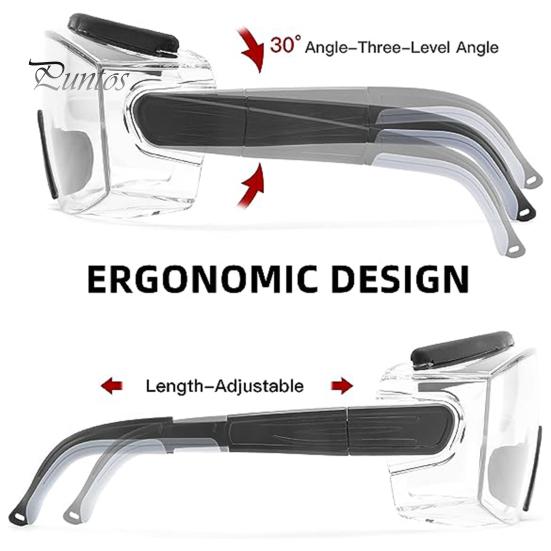 Anti-Fog Safety Goggles Comfortable Secure Seal Clear Vision Protection Dust-proof Goggles for Men And Women