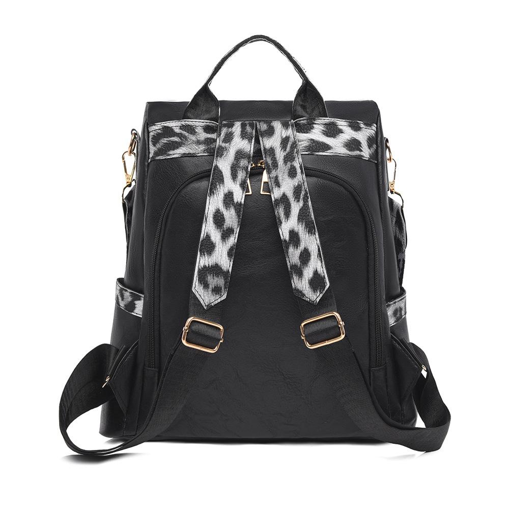 Fashionable Backpack Women's Bag Casual Large-capacity Crossbody Backpack Retro Backpack
