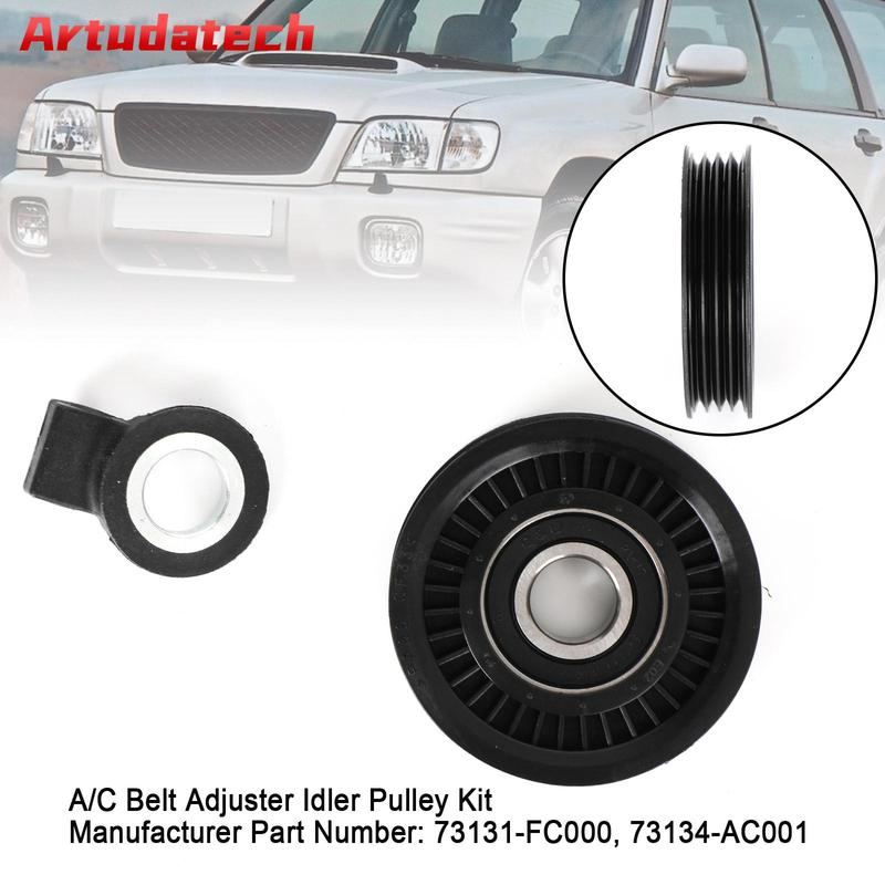 Artudatech A/C Pulley Belt Adjuster Kit 73131-FC000 For Impreza Legacy Forester Outback Car Accessories