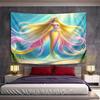 "Colorful Mermaid Underwater Scene" Pattern Wall Hanging Tapestry Decorative Tapestry Home Decor for Bedroom and Living Room