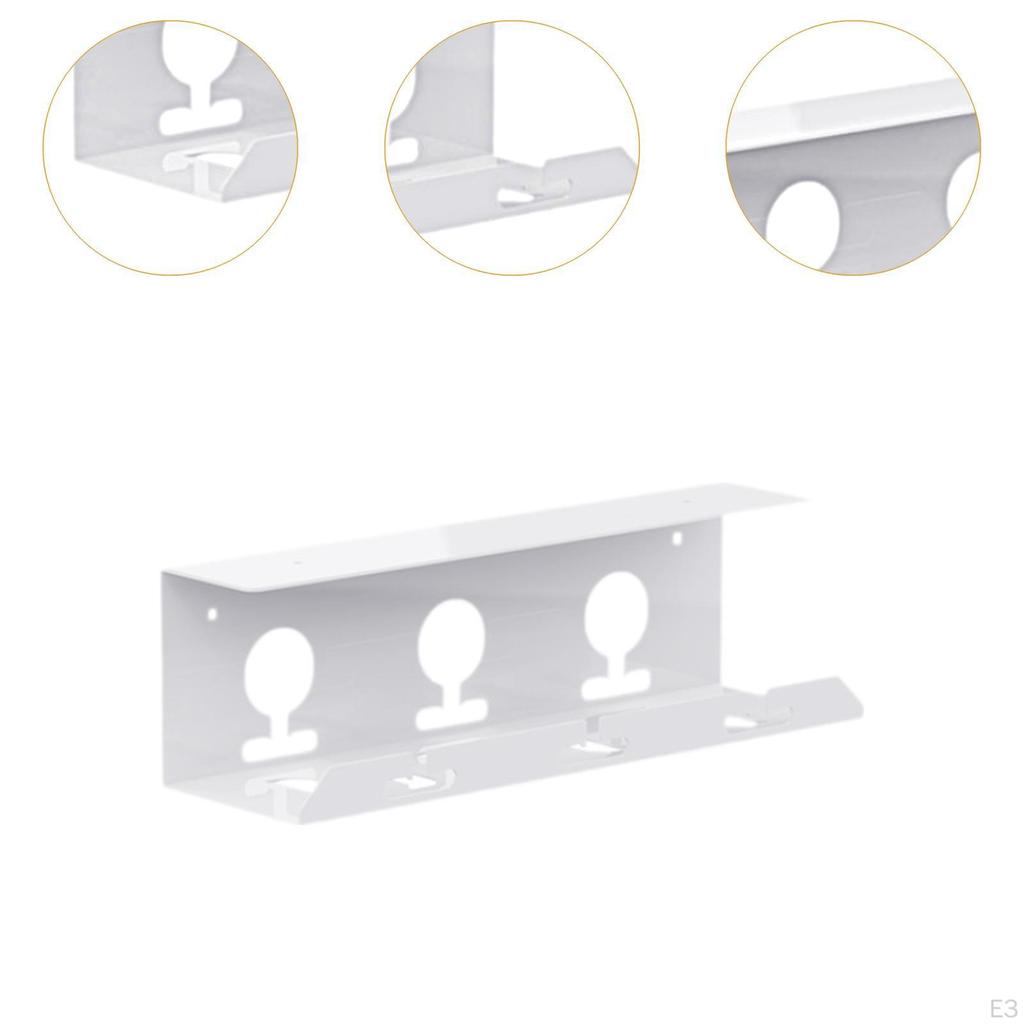 Taca do zarządzania kablami pod biurko z uchwytem na listwę zasilającą