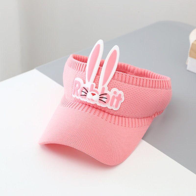 

Детская шляпа без верха, мультяшная шляпа от солнца для детей, летняя, для девочки, повседневная, для велоспорта, с большими полями, солнцезащитная, детская шляпа от солнца, мужская Rabbit ear cap watermelon red All yards