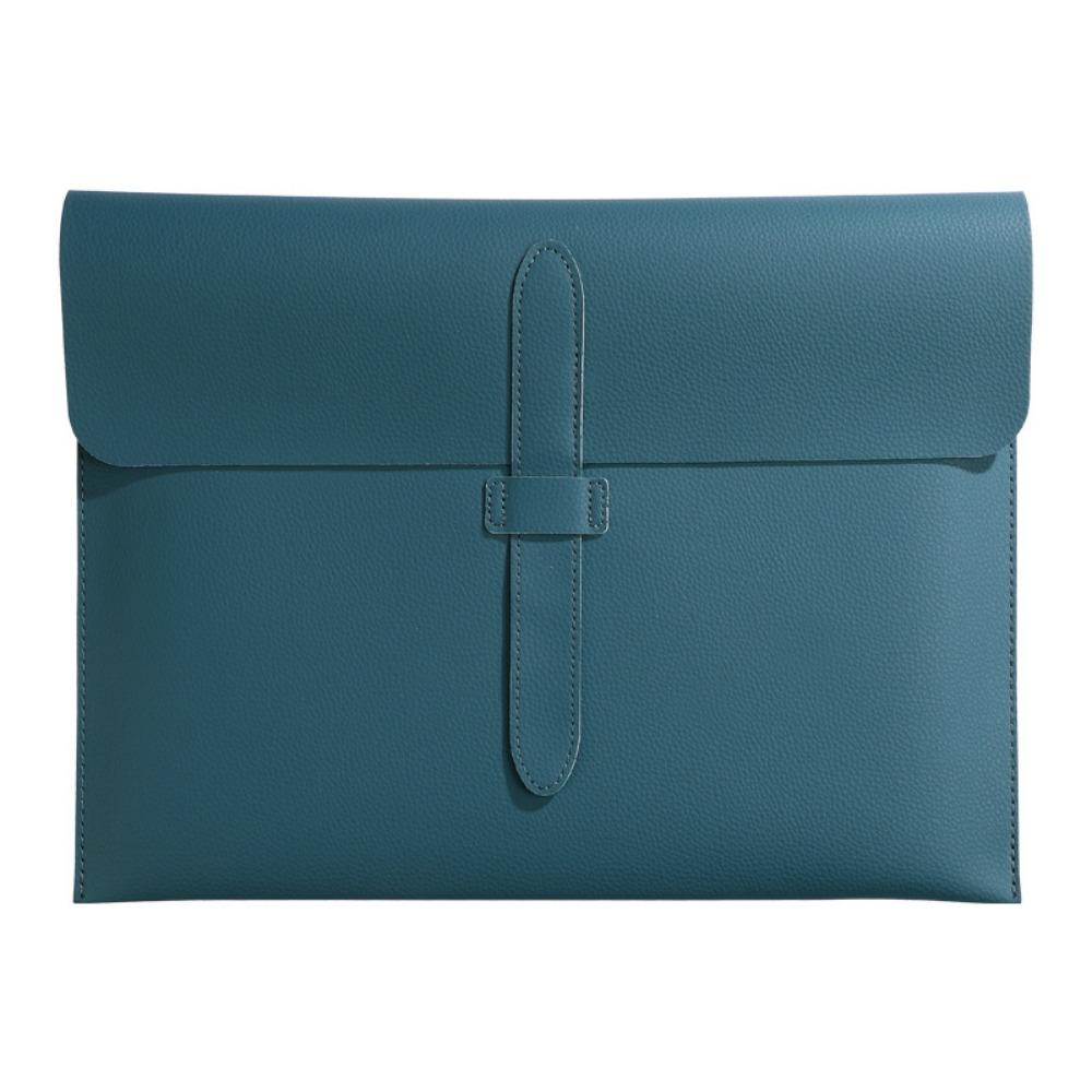 PU Leather Document Folder A4 Storage Bag Fashion Document Bag Office Organizer