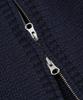 Frizmworks Wool Varsity Zip Up Cardigan _ Navy