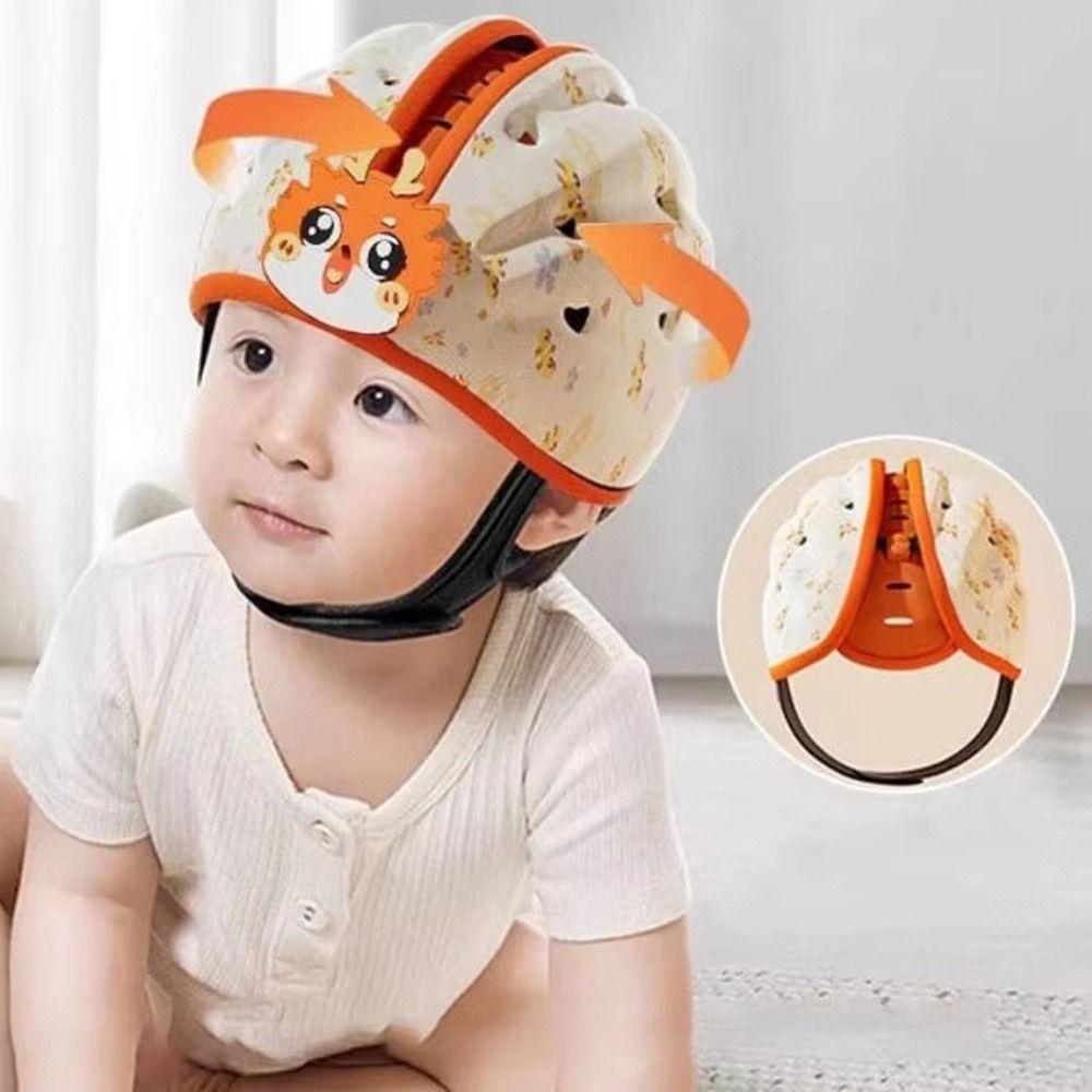 Breathable Baby Safety Hat Lightweight Head Protective Cap Cartoon Design Child Head Cushion  Kids
