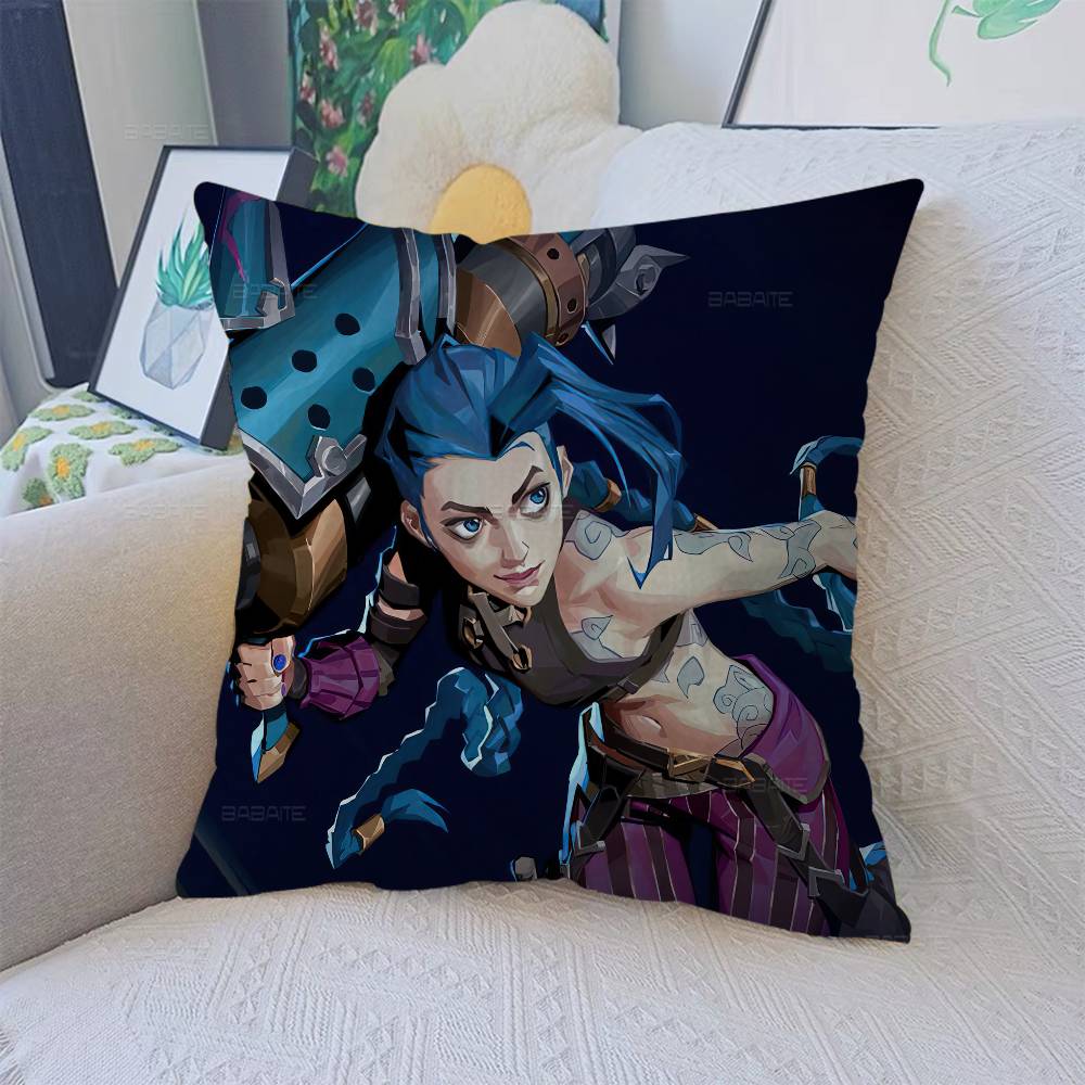 A-Arcane L-League Of L-Legends Pillow Cover Design Cushion Cover Decor Holiday Decorati
