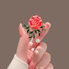 Chinese Style Peony Brooch Women'S Luxury Retro Pearl Flower Pin Feeling Clothes Corsage Accessories