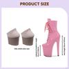 2 Pieces Pole Dance Shoe Protectors Clothing Accessories Easy Installation Professional Covers for