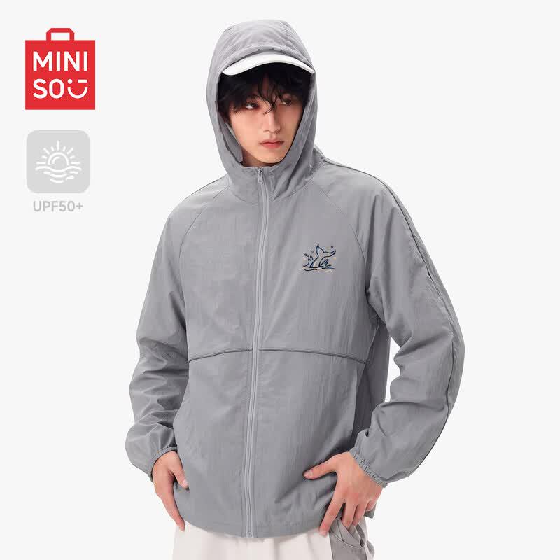 MINISO Men s Hooded Sun Protection Jacket XL