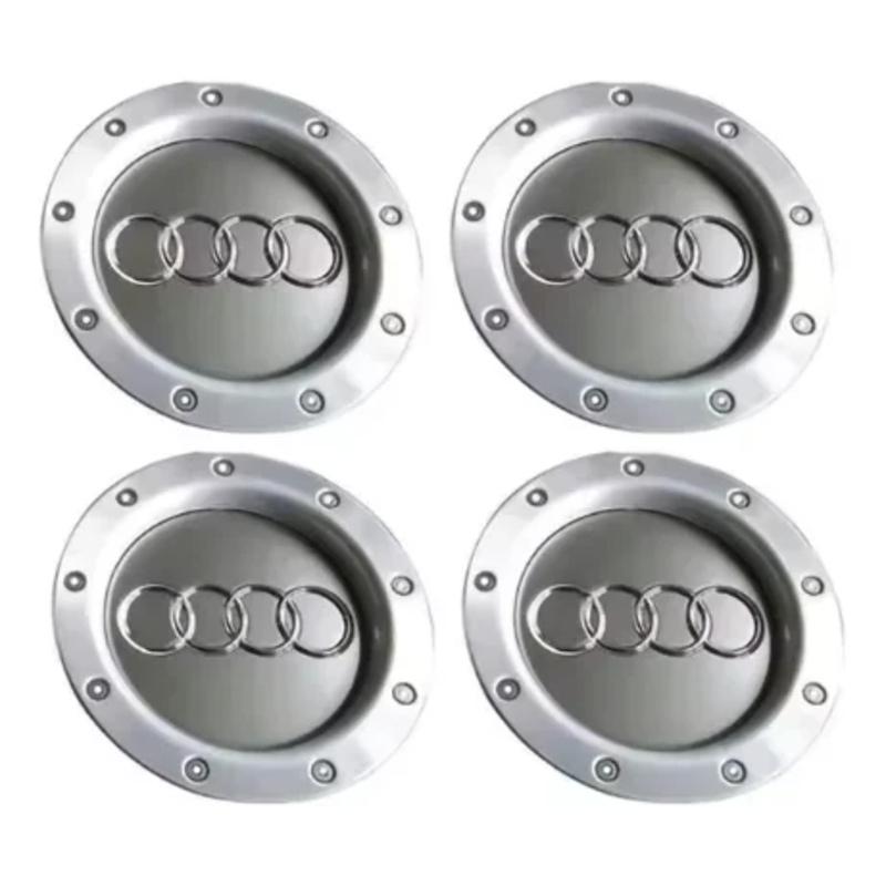 4Pcs 146mm Gray Black Rim Cover Wheel Center Hub Caps Automotive Accessories For 6q TT 8D0 601 165 K 8D0601165Kq6