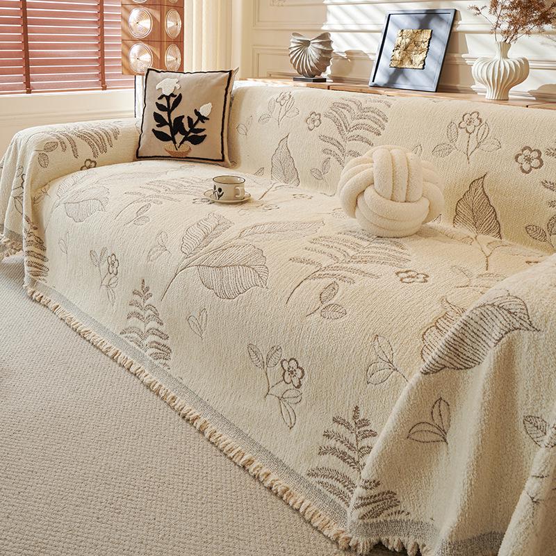 

Высококачественный зимний чехол для дивана из шенилла — плюшевый и роскошный ретро-стиль во французском стиле 180x130 cm