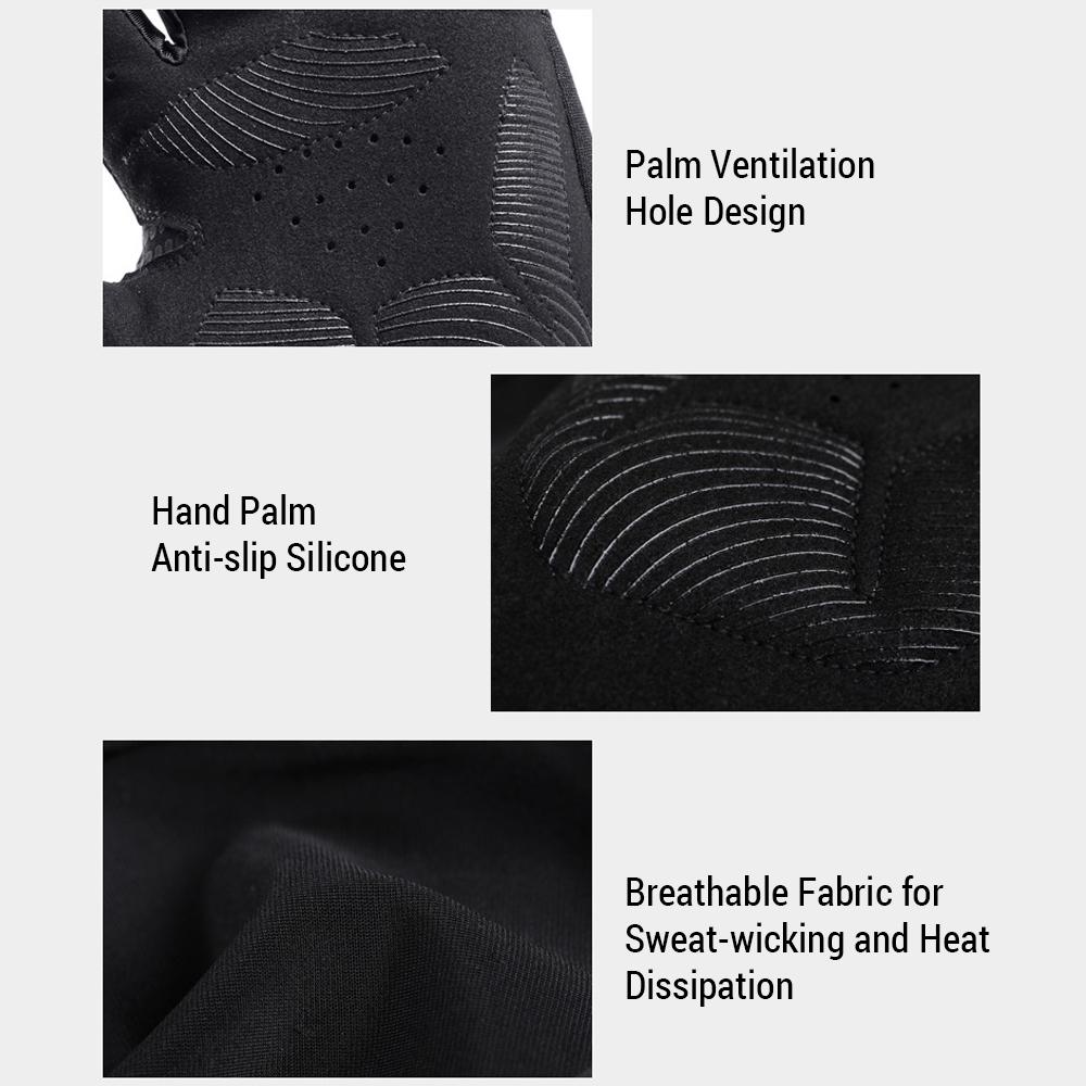 Paio Di Guanti Da Allenamento Traspiranti A Quattro Dita M | Leroy Merlin - Foto 4