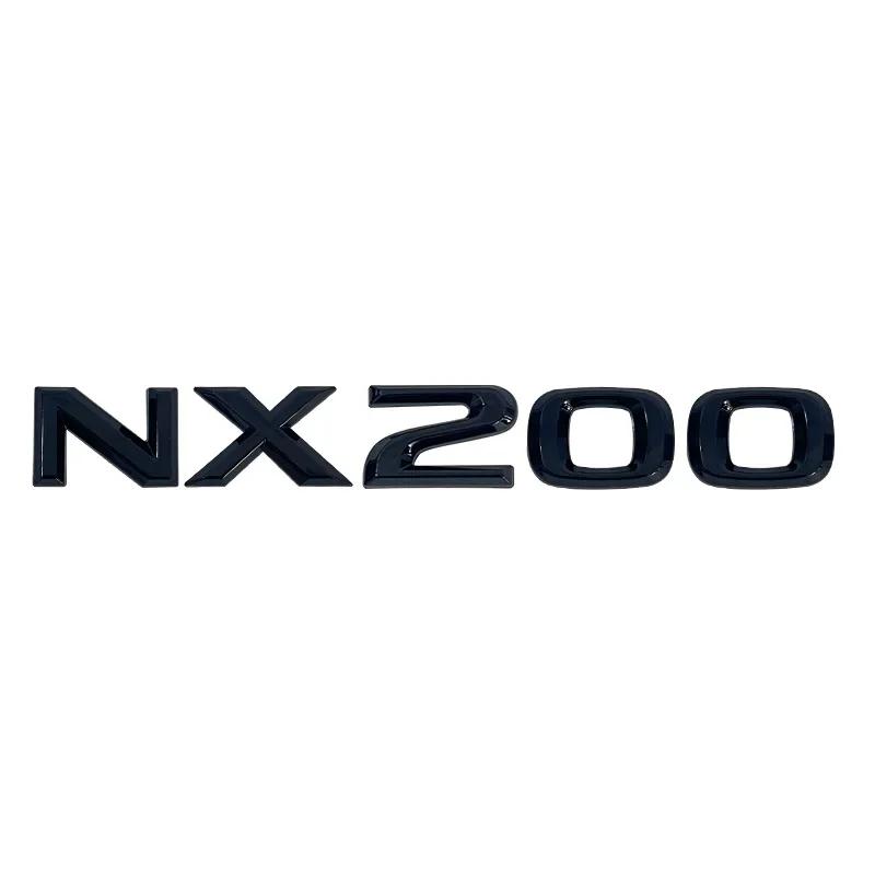 Vhodné pro ozdobné kovové samolepky s písmeny na zadní znak řady Lexus NX