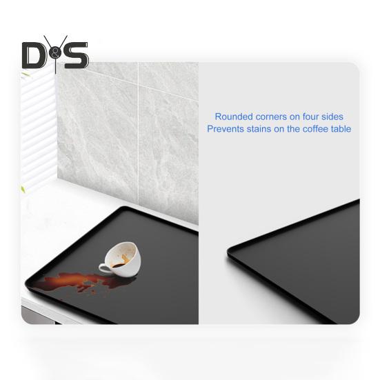 Silicone Coffee Mat 24''x16'' Anti-Spill Coffee Bar Mat Heat Resistant Dish Drying Pad Noise Reduction Shock Absorption Coffee Bar Accessories