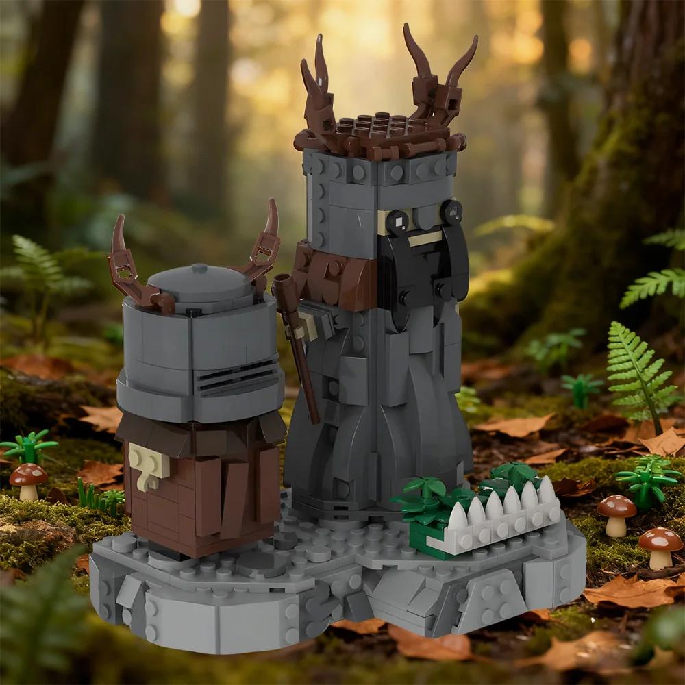 MOC MP-Knights of Ni Building Blocks Model Monty Python and the Holy Grail Bricks Assembly Educational Toys Kids Birthday Gifts