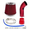 Universeller Nachgerüsteter 76mm Pilzkopf Luftfilter Ansaugrohr Filter Hoher Durchfluss Hoher Kaltluftkegel Luftfilter Aluminiumrohr Kit