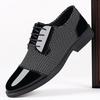 Summer new soft leather beanie shoes business men's casual leather shoes men's shoes men's derby shoes
