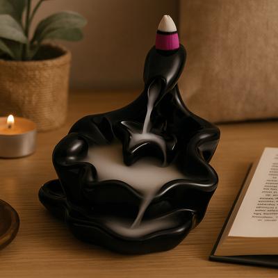 Backflow Incense Burner Waterfall For Cones