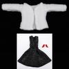 Casual Plush Coat Fashion Girl Doll Wearing for 1/6 Doll/29~32cm Doll Clothes Accessories