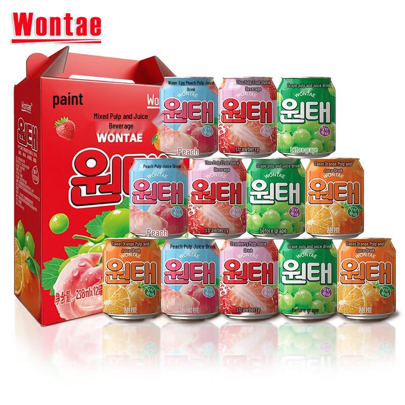WONTAE Korean Style Fruit Pulp Juice Drink