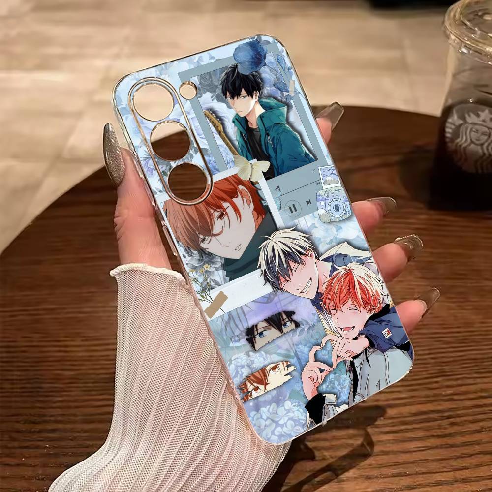 BL- Anime Ritsuka-Mafuyu Sato -Given Klare Weiche Silikon-Handyhülle für Samsung Galaxy A71, A70, A52, A51, A40, A30