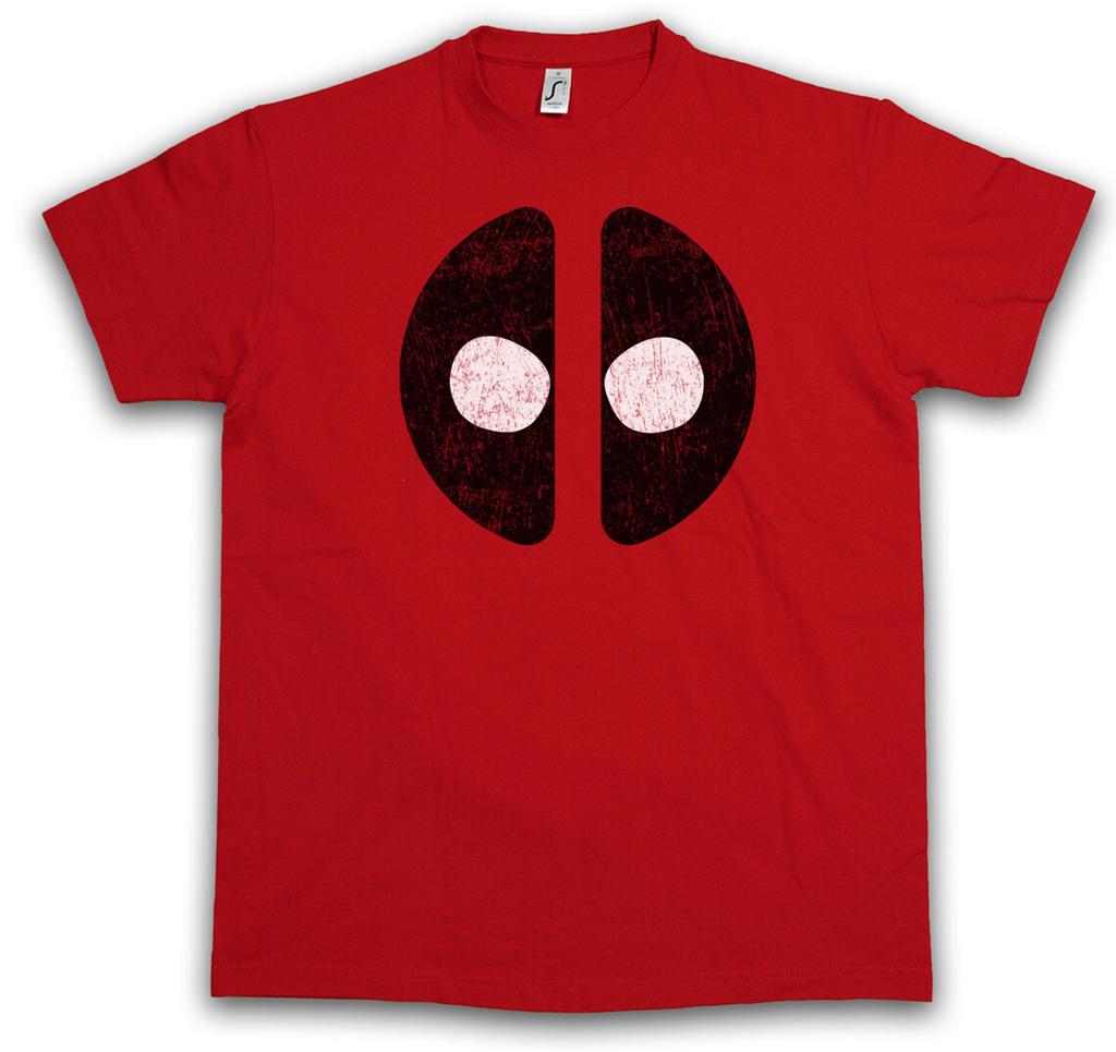 MUTANT MASK T-Shirt Mens Womens Tees Top Symbol Superhero Comic Movie Ryan Deadpool Reynolds