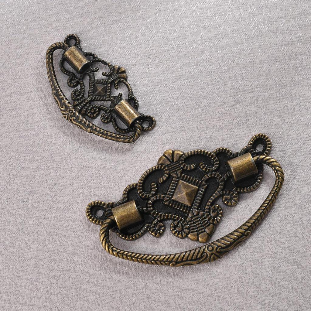Jingmao Hardware European Modern Zinc Alloy Handle for Antique Wooden Box, Retro Drawer, and Wine Box