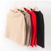 Pullover Women Cape Thicken High Neck Scarf Elegant Knitted Shawl  Girl