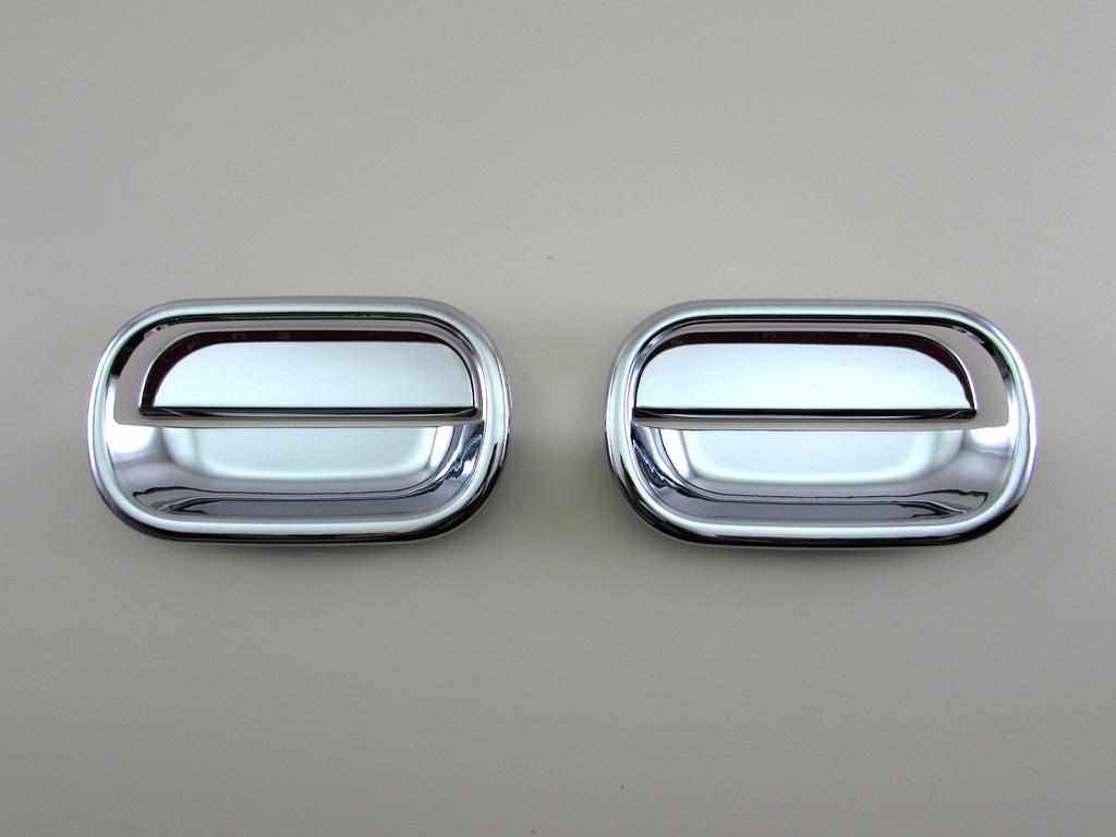 BRIGHTZ 2007 Elf Roll Roof Chrome Door Handle Covers and Knob Plate Set 28264 [TRUCK-S-008]