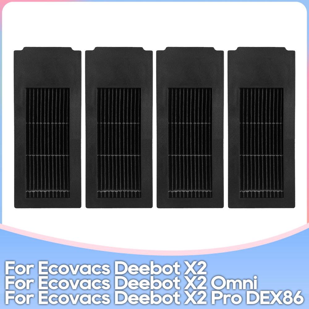 Passend für Ecovacs DEBOT X2 Omni /  X2 Pro / X2 Pro Omni / X2 Combo DEX86 Teile Hauptbürste Seitenbürste Filter Mopptuch Staubbeutel