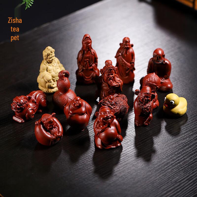 Коллекция чайных питомцев из глины Цзыша Traditional Figure Set