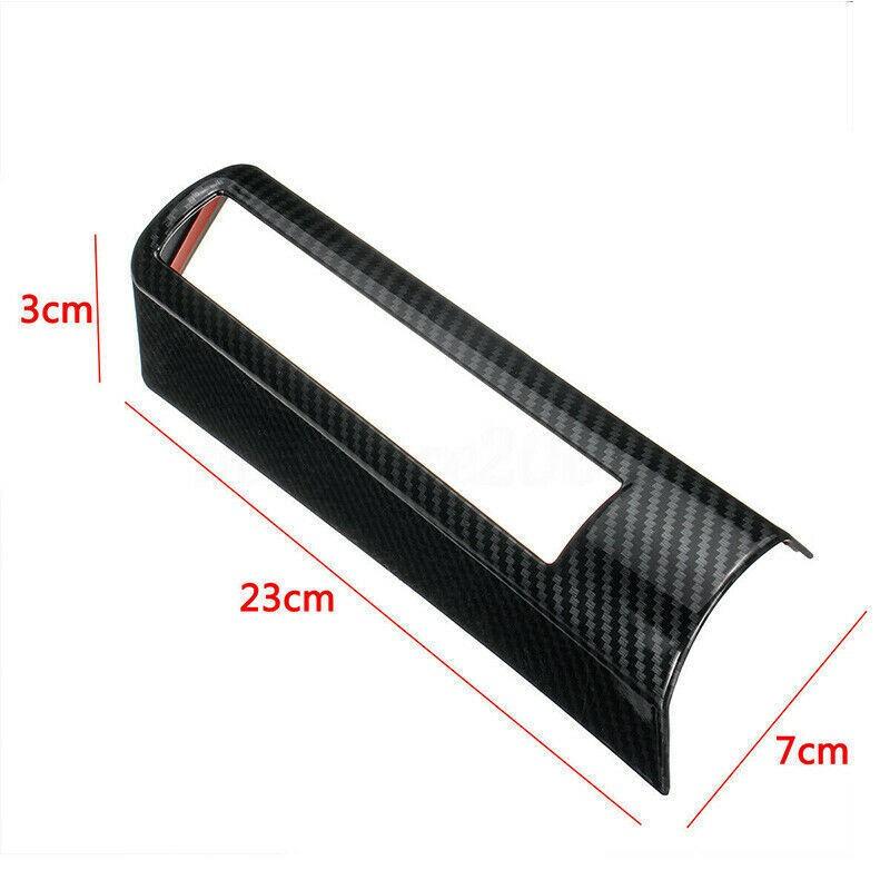Carbon Fiber ABS Headlight Switch Cover Frame Trim For Toyota Corolla 2020-2024