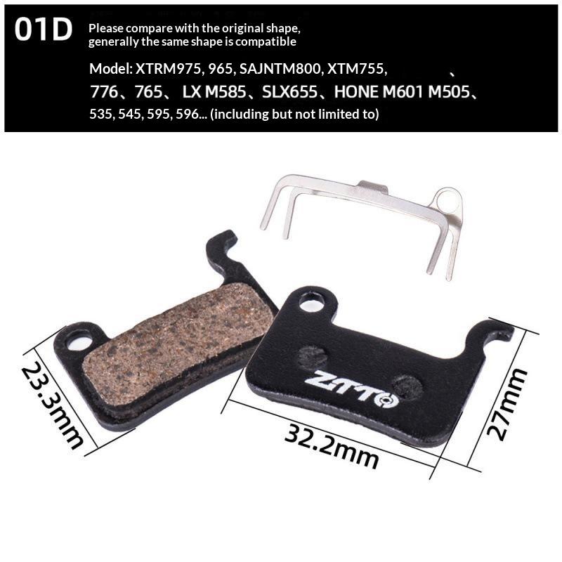 1 Coppia Pastiglie Freno Lega di Rame per Bicicletta Pastiglie Freno Idrauliche Pastiglie Resistenti all'Usura Per Bicicletta Pastiglie Freno a Disco Semi-Metalliche