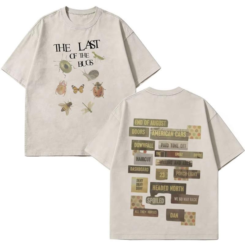 Noah Kahan The Great Divide Tour 2026 Grafica Vintage Lavata Maglietta Uomo Donna Moda Maglietta Estiva Casual Magliette in Cotone