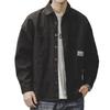 Men's 2026 American Workwear Style Retro Casual Long-Sleeve Shirt Jacket for Spring & Autumn