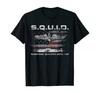 S.Q.U.I.D. T-shirt Sous-marin Qualifié Jusqu'à la Mort. Nouveau T-shirt Manches Courtes Col Rond 100% Coton Décontracté pour Homme - Été Homme...