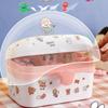 Large-capacity Children's Hair Accessories Storage Box Girl Hairpin Ring Hair Band Cute Rubber Band Head Rope Jewelry Box