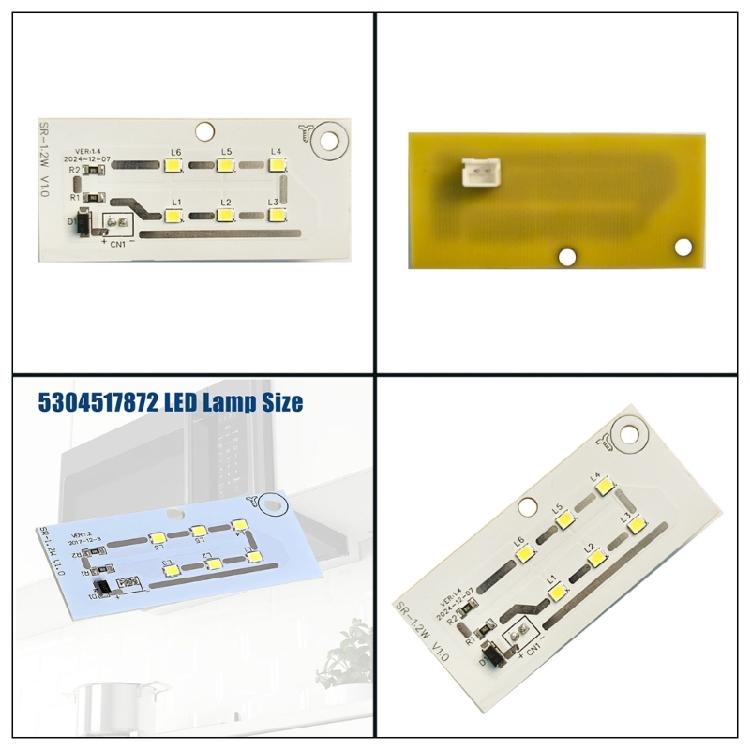 Replacement Universal Light Bulb Microwave Accessories Microwave LED Lamp 5304517872 5304499540 5304509445 123462-A0