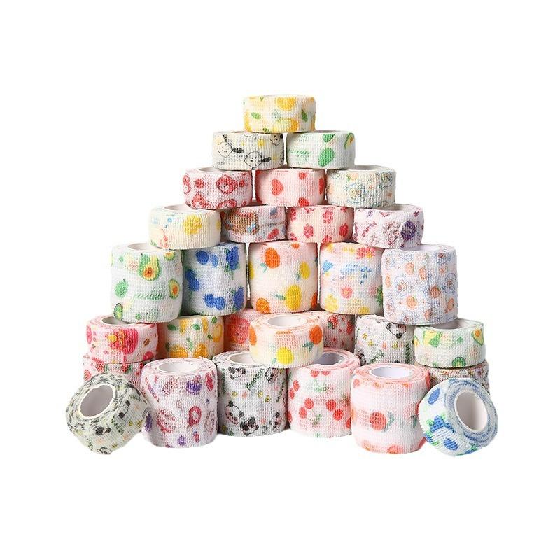 2 Pcs Universal Wrist Bandage Ankle Self-adhesive Bandage Finger Protection Bandage Elastic Bandage Finger Tape Bandage