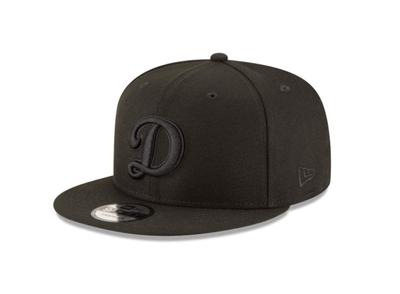 New Era 9Fifty Hat Los Angeles Dodgers Basic D Black Snapback Adjustable