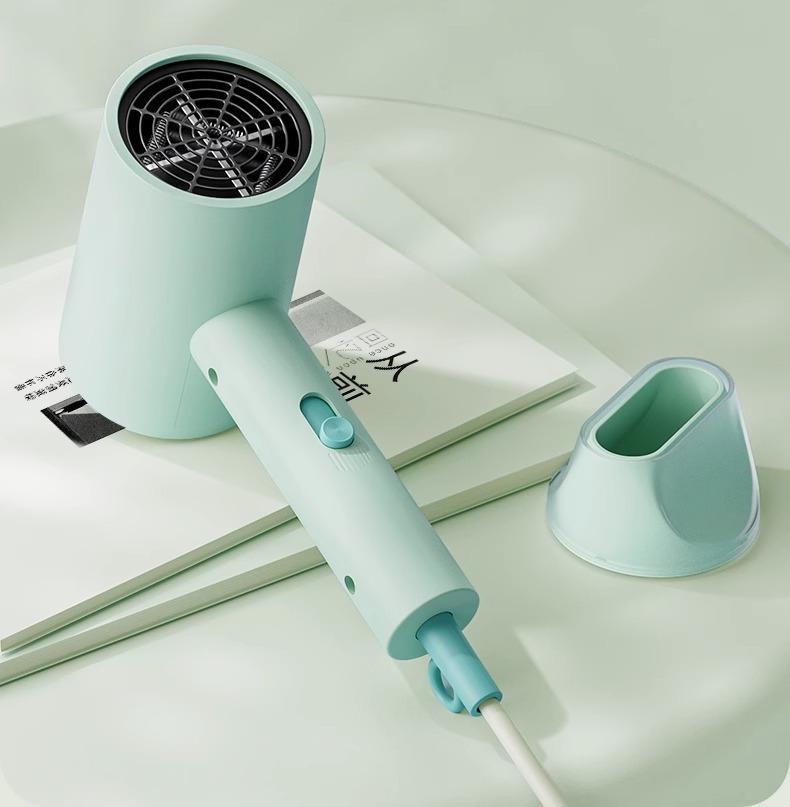 800W Low Power Hair Dryer Negative Ion Hair Care Quick Drying Hair Dryer for Home Use Hot and Cold Anti-Scalding Air Nozzle