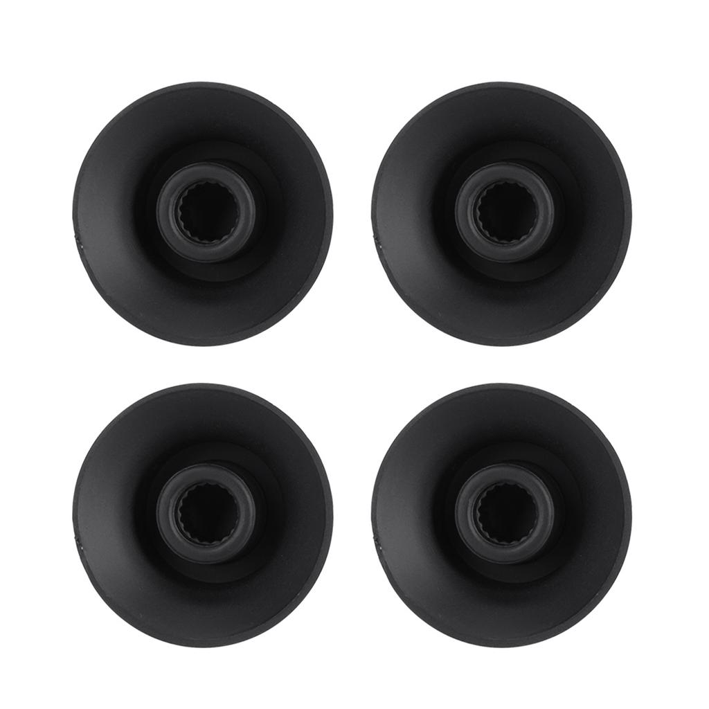 4 PCS Speed Tone Volume Control Knobs for EPI LP Electric Guitar (Black+Gold)