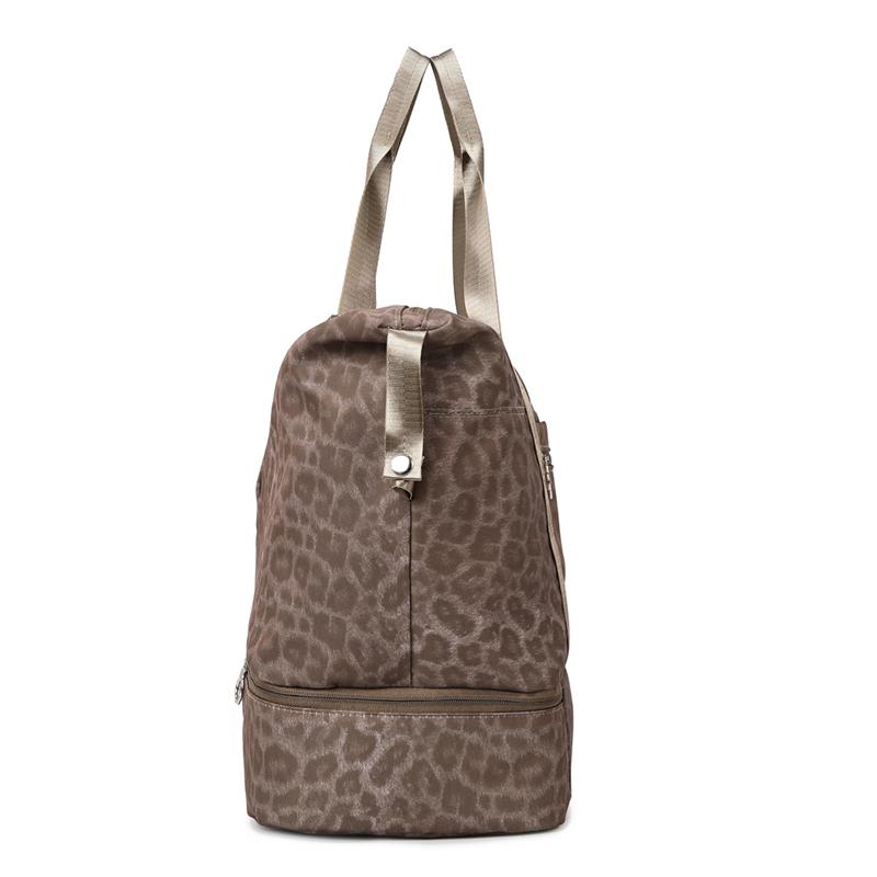 Travel Bag Duffel Bag Leopard Print Large Capacity Fitness Sports Bag